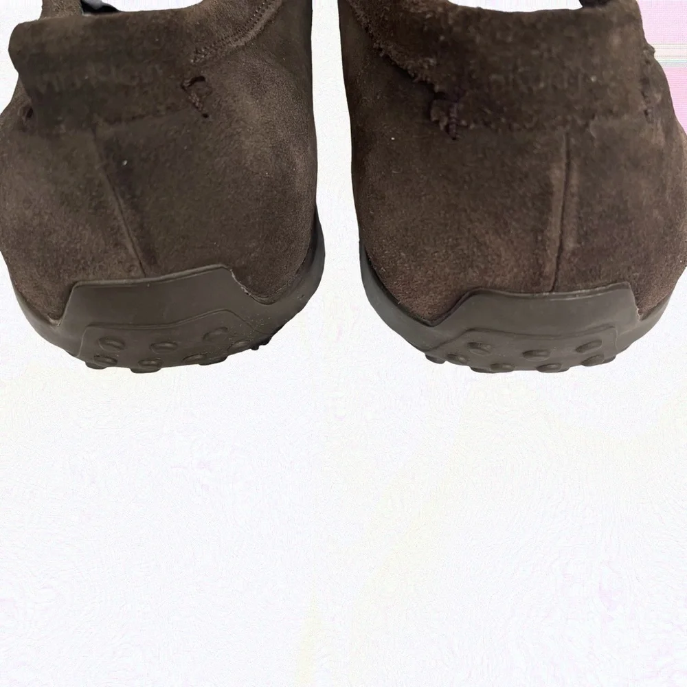 Calvin Klein Dale Brown Suede Slip on Loafers. Like new. Size 11